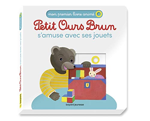 PETIT OURS BRUN S'AMUSE AVEC SES JOUETS